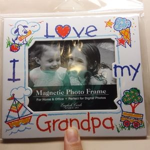 I love my Grandpa magnetic picture frame